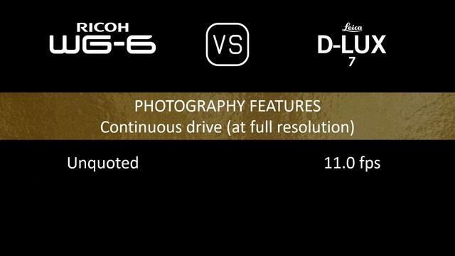 Ricoh WG-6 vs. Leica D-LUX 7: A Comparison of Specifications смотреть онлайн