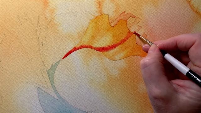Use color and value to create a lively painting: Watercolor Fish смотреть онлайн