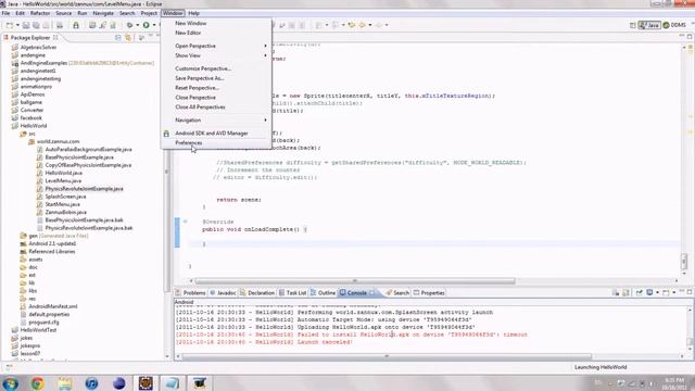 Eclipse Android Timeout Error Fix смотреть онлайн