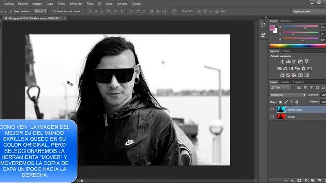COMO CREAR EFECTO 3D EN TU IMAGEN CON PHOTOSHOP CC смотреть онлайн
