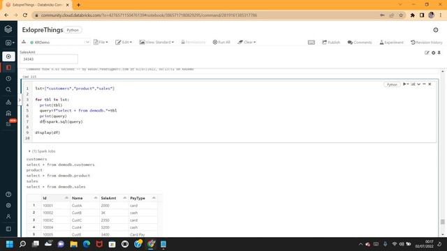 Create Dynamic Dataframes in PySpark смотреть онлайн