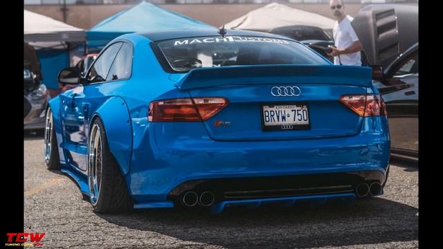 Audi S5 on WCI Rims Custom Extreme Widebody Build by Jose Da Cruz смотреть онлайн