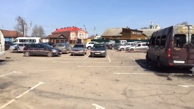 Дивеево, пожар на стоянке. смотреть онлайн