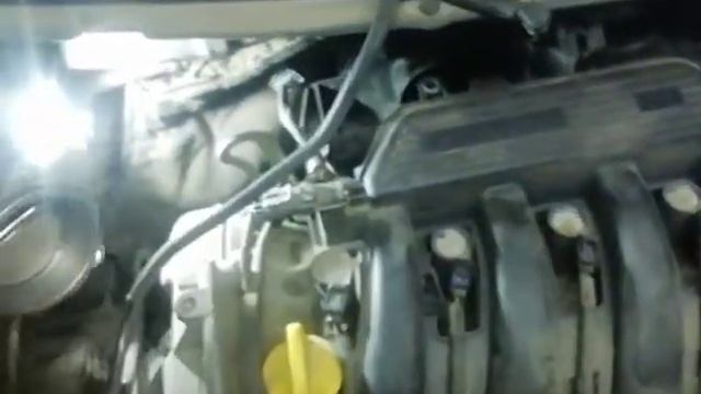 Nissan ALMERA СНЯТИЕ И ПРОМЫВКА ДРОСЕЛНОЙ ЗАСЛОНКИ мотор К4М смотреть онлайн