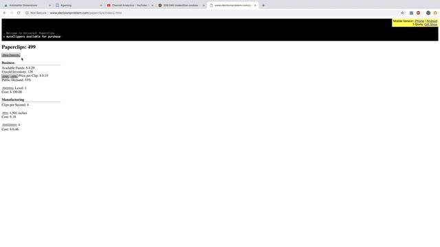 Universal Paperclips Episode 1: Clicking for paperclips!! смотреть онлайн