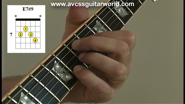 Guitar Lessons, The E7#9 and A7#9 Chords for Beginners смотреть онлайн