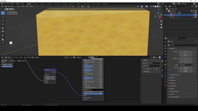 [Blender] Реалистичный процедурный сыр смотреть онлайн