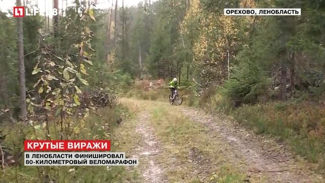 В Ленобласти финишировал 80-километровый веломарафон смотреть онлайн