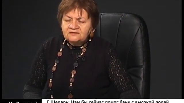 Г.Шеларь: Нам бы сейчас помог банк с высокой долей гос.участия смотреть онлайн