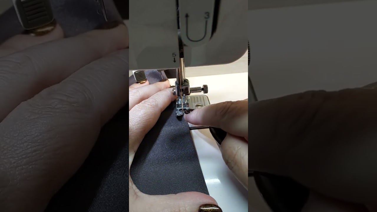 Идеальная строчка на тонкой ткани! #sewing #sewingtutorial #шитье смотреть онлайн