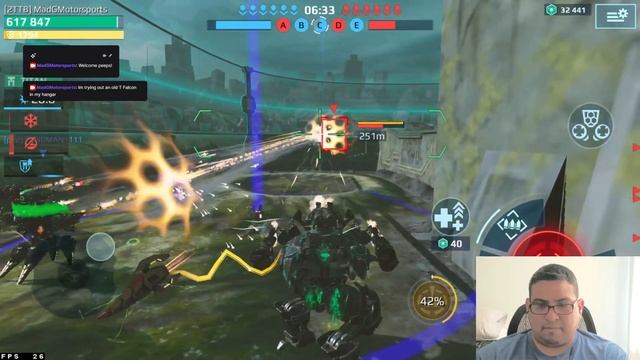 War Robot Madness with a T Falcon смотреть онлайн