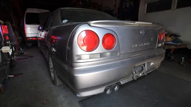 Taking delivery of the FIRST LEGAL R34 Skyline! смотреть онлайн