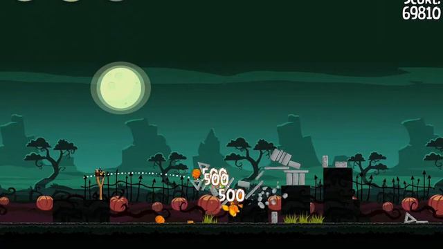 Ham'o'ween 1-3 | Score 107030 | Angry Birds Seasons смотреть онлайн