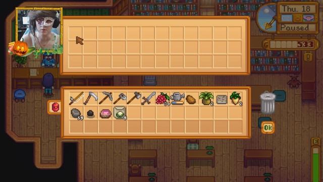 ❀ Прохождение Stardew Valley ❀ - 8th part - Страшная печь и Подземные жуки (веб-камера) смотреть онлайн