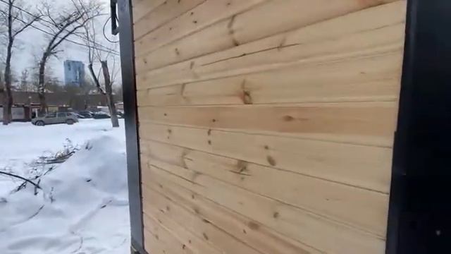 Торговый павильон 4*2,4 м. г. Смоленск п. Победы 2021 год. смотреть онлайн