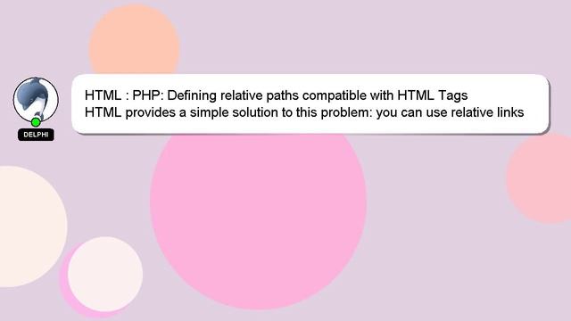 HTML : PHP: Defining relative paths compatible with HTML Tags смотреть онлайн