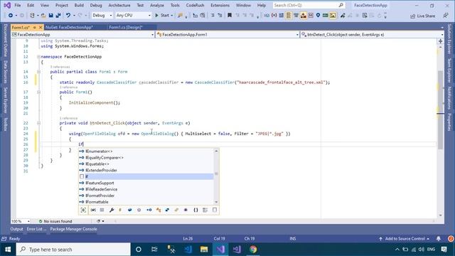 C# Tutorial - Face Detection for NET using EMGU.CV in C# | FoxLearn смотреть онлайн