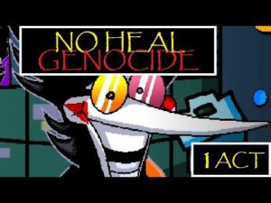 Deltarune Pirate Version: Spampton The Original [NO HEAL] [GENOCIDE ENDING] [NO COMMENTS] [1440p60]