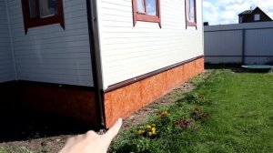 ДАЧНЫЙ ВЛОГ: ОТДЕЛКА ЦОКОЛЯ ДОМА НА СВАЯХ, КОНЕЦ СЕЗОНА, ВЫВОДЫ