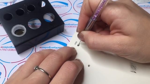 Круглые иглы раунд для теневой техники Микроблейдинг. Как работать иглами раунд смотреть онлайн