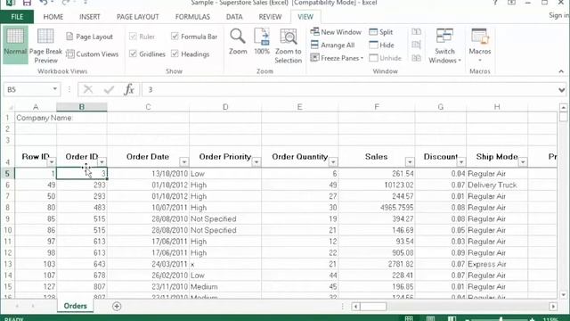 Excel: Freeze panes walkthrough смотреть онлайн