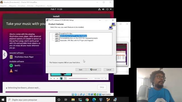 NOOB$ Instalando o Virtualbox + Linux Lab| VemComPY смотреть онлайн