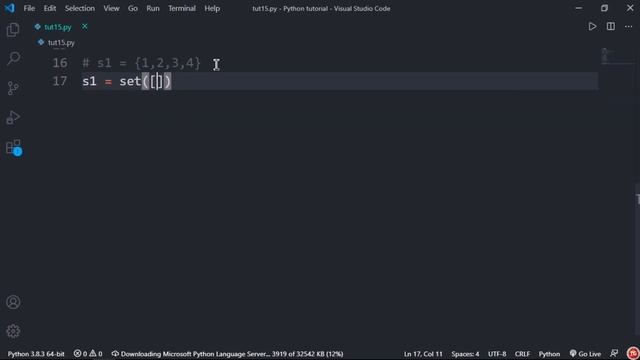 Sets And Related Methods In Python | Python For Beginners In Hindi # 18 смотреть онлайн