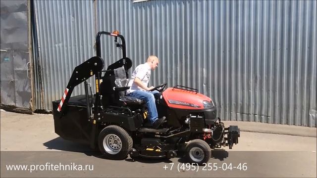 Профессиональный садовый трактор WISCONSIN Pira смотреть онлайн