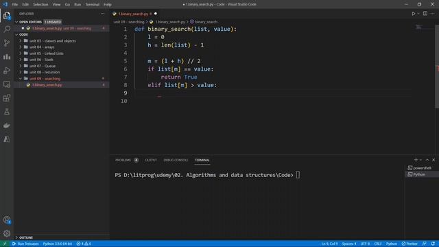 #9.3 Binary Search Coding | برمجة البحث الثنائي смотреть онлайн