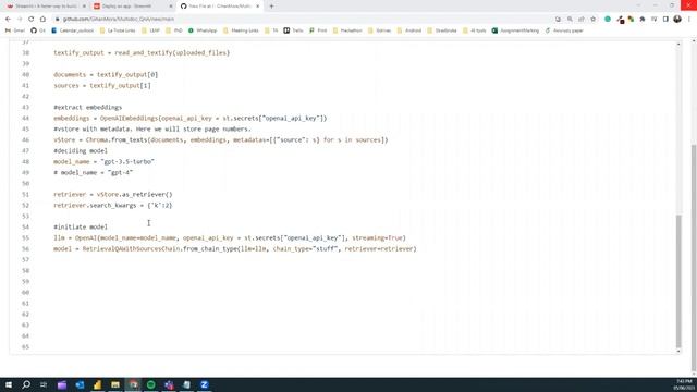 Build Streamlit App for Multi-Document QnA (Streamlit + Langchain + ChromaDB + OpenAI) смотреть онлайн
