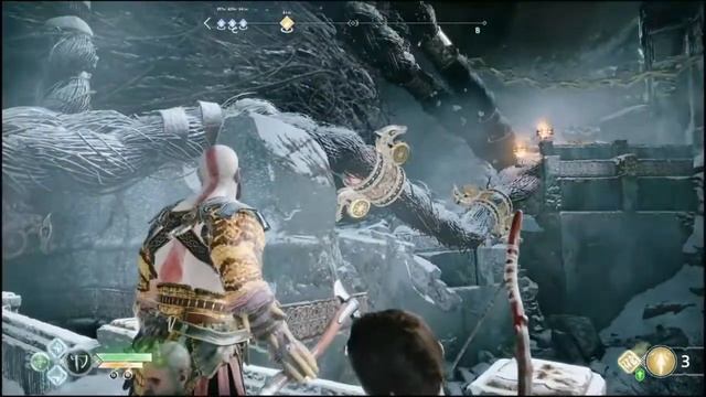 God of War Прохождение игры часть 14 голова великана смотреть онлайн