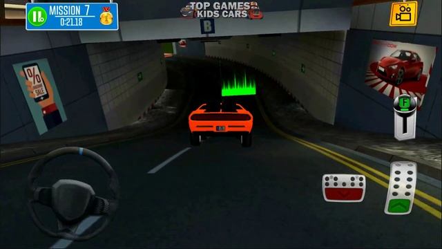 Multi Floor Sport Car Garage Driver - Car Driving Simulator 3D - Android GamePlay смотреть онлайн