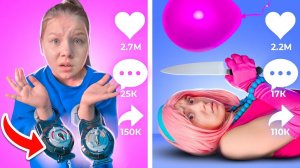 ЧЕЛЛЕНДЖ от ХЕЙТЕРОВ! МАМОЧКА ДЛИННЫЕ НОГИ против Куклы ИГРЫ КАЛЬМАРА!