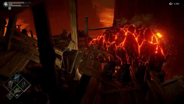 Demon's Souls - 3-2 Tunnel City: Kill Giant Bearbug: Club and Ring of Fire Resistance Location PS5 смотреть онлайн