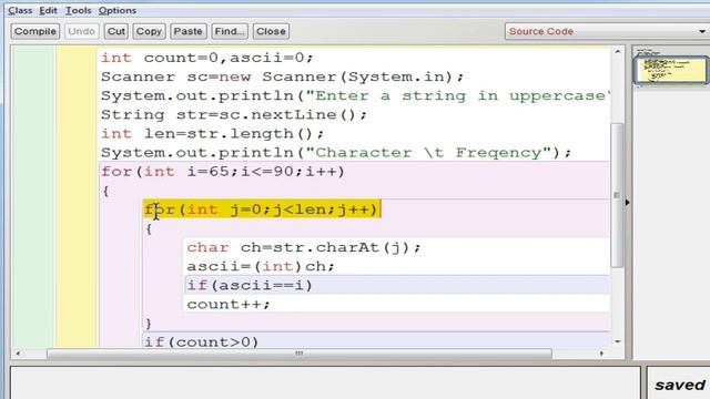 Frequency of each Letter Java Program | String Manipulation | ICSE Syllabus смотреть онлайн