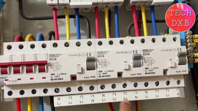 Distribution db box wiring diagram | Distribution board dressing | Db connection смотреть онлайн