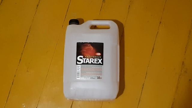Антифриз красный STAREX 10кг (видеоотзыв) смотреть онлайн