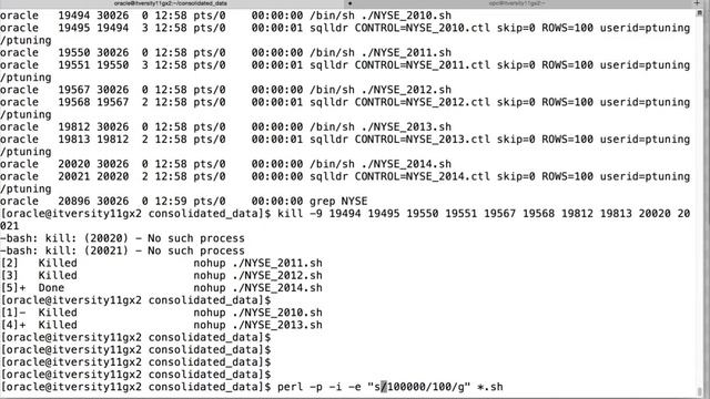 Oracle Performance Tuning - Loading Data - 03 Using manual parallelism and changing initrans смотреть онлайн