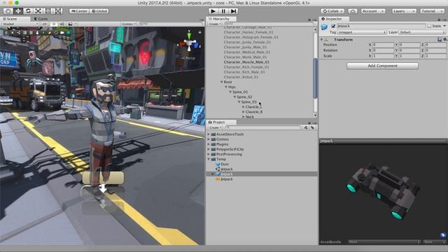 #7 Jetpack - Unity Game Creator Tips & Tricks смотреть онлайн