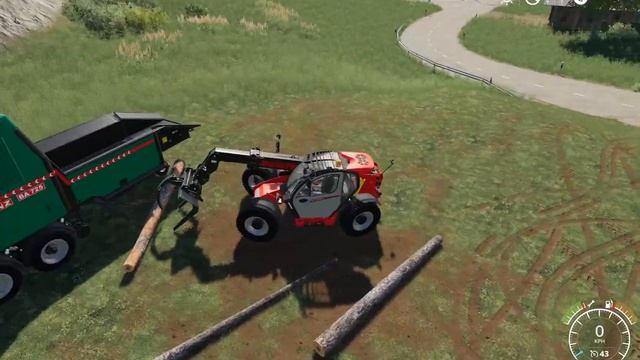 Making and selling wood chips | Forestry on Felsbrunn | Farming Simulator 19 | Episode 2 смотреть онлайн