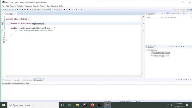 Minute Coding Java Lesson 11 Methods смотреть онлайн