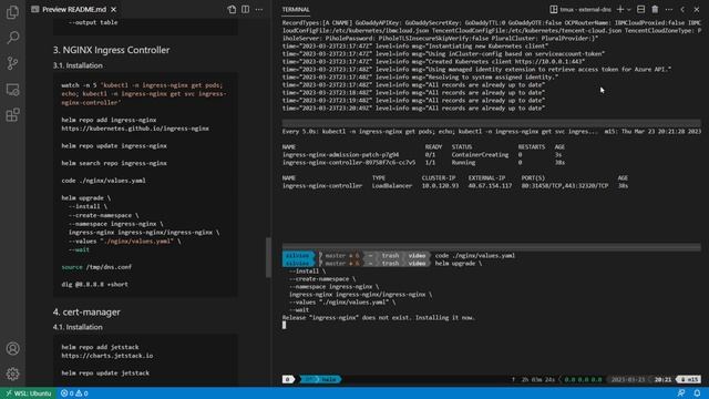 038 ExternalDNS: instalação personalizada do NGINX Ingress Controller com annotations смотреть онлайн