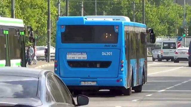 Автобусы ЛиАЗ-5292.22 "Московский Транспорт" смотреть онлайн