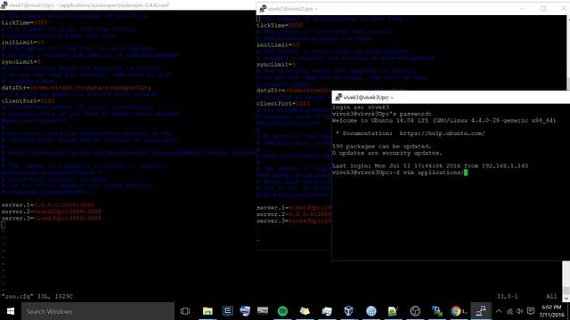 Installation of Zookeeper server for reliable distributed coordinated system смотреть онлайн