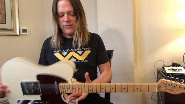 THE TRUE METAL TELECASTER - Angus Clark demos his 2010 Fender American Deluxe Tele смотреть онлайн