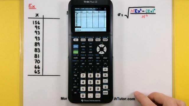 Statistics - Calculating standard deviation using a Ti83 or Ti84 calculator смотреть онлайн