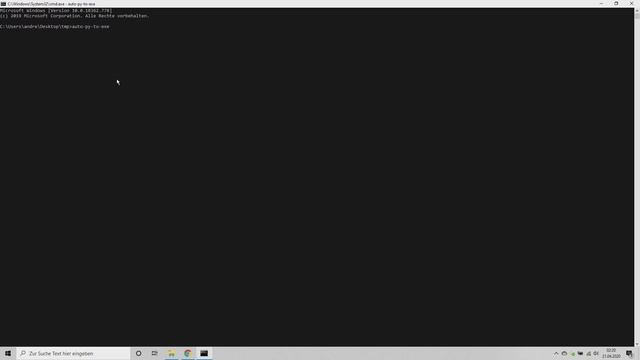 Python Datei in EXE umwandeln смотреть онлайн