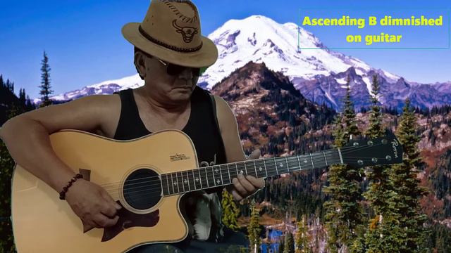 Ascending B diminisher on guitar - Kết nối B dim Guitar смотреть онлайн