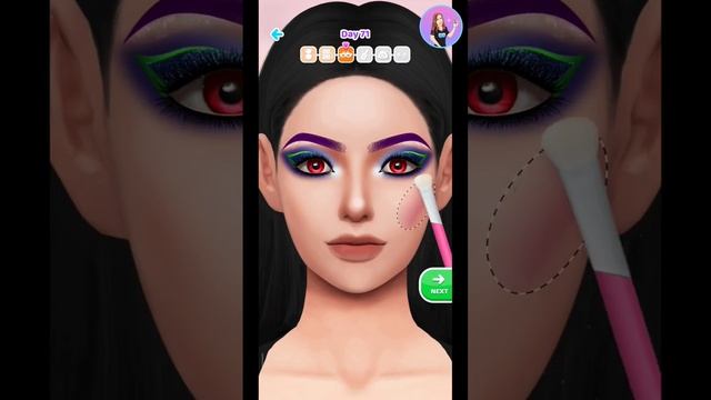 Amazing Maleficent Makeup - Makeup Artist Game #shorts смотреть онлайн