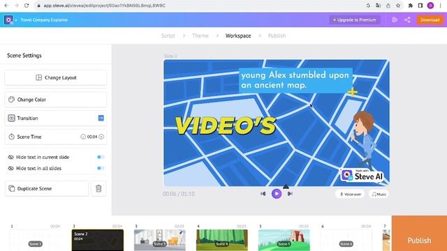 How to Create a Cartoon Video Using AI - AI Animation Tools смотреть онлайн